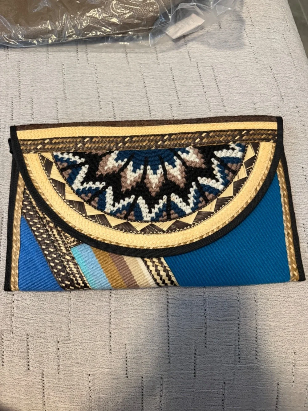 Embroidered Multi Clutch
